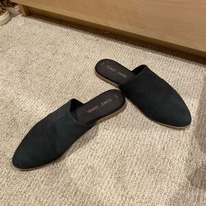 TOMS Classic Black Mules